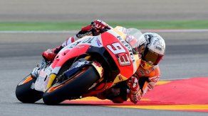 Márquez domina la primera sesión de ensayos libres del GP de Aragón