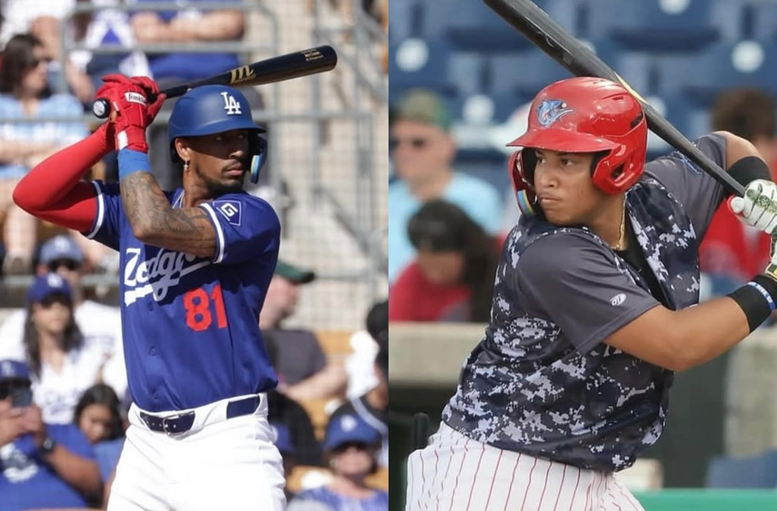 José Ramos y Eduardo Tait siguen caliente con el madero en ligas menores