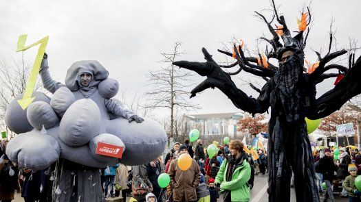 Protestan en Alemania contra carbón como fuente de energía
