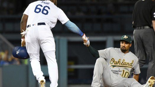 Ryu domina, Seager jonronea y Dodgers blanquean a Atléticos