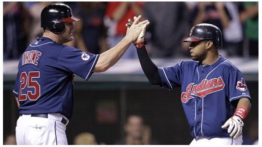 MLB: Indios 6, Atléticos 2; jonrón de Santana
