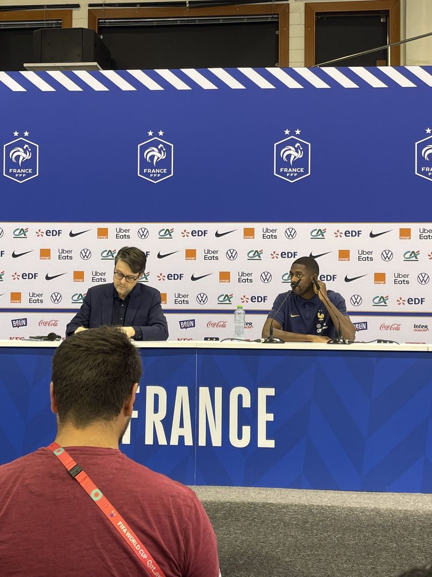 Ousmane Dembélé: Un poquito de té y miel y estaremos listo el domingo