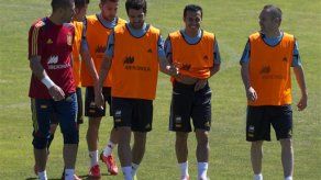 Confederaciones: Iniesta