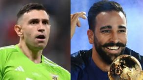 El francés Adil Rami ataca fuertemente al Dibu Martínez&nbsp;