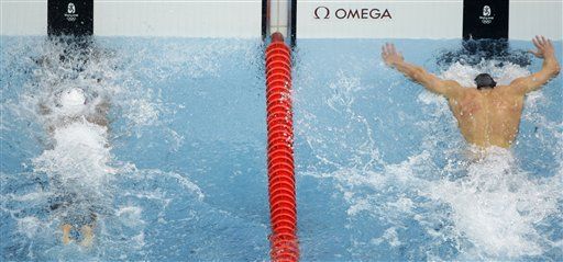 Phelps emula a Spitz y Brasil vibra con Cielo