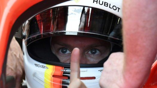 Vettel saldrá desde la pole en Bakú escoltado por los Mercedes