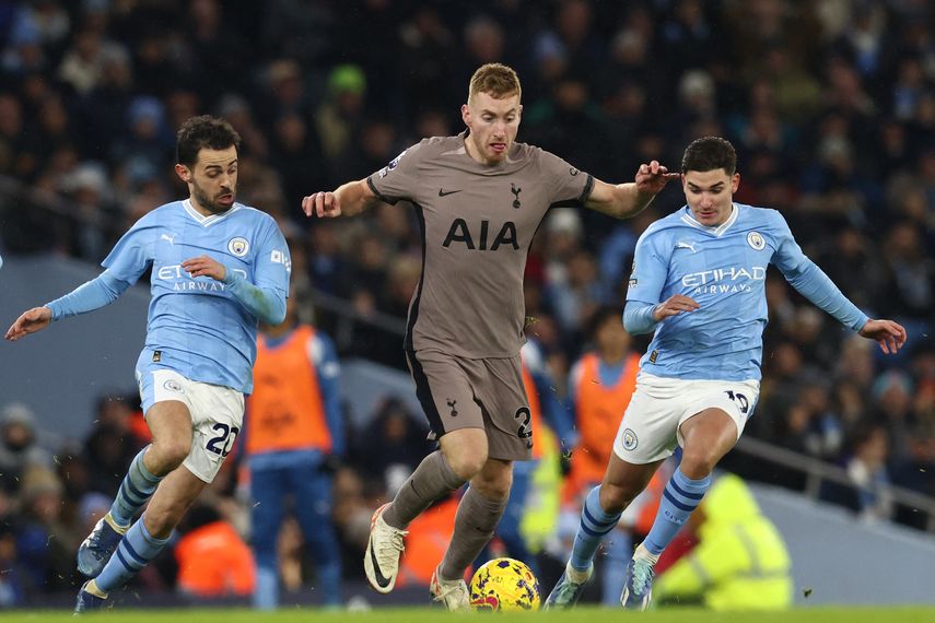 Manchester City y Tottenham empatan en un partidazo&nbsp;