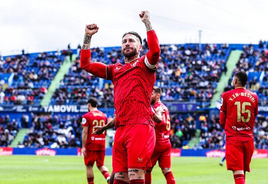 Sergio Ramos le da la victoria al Sevilla y se alejan del descenso