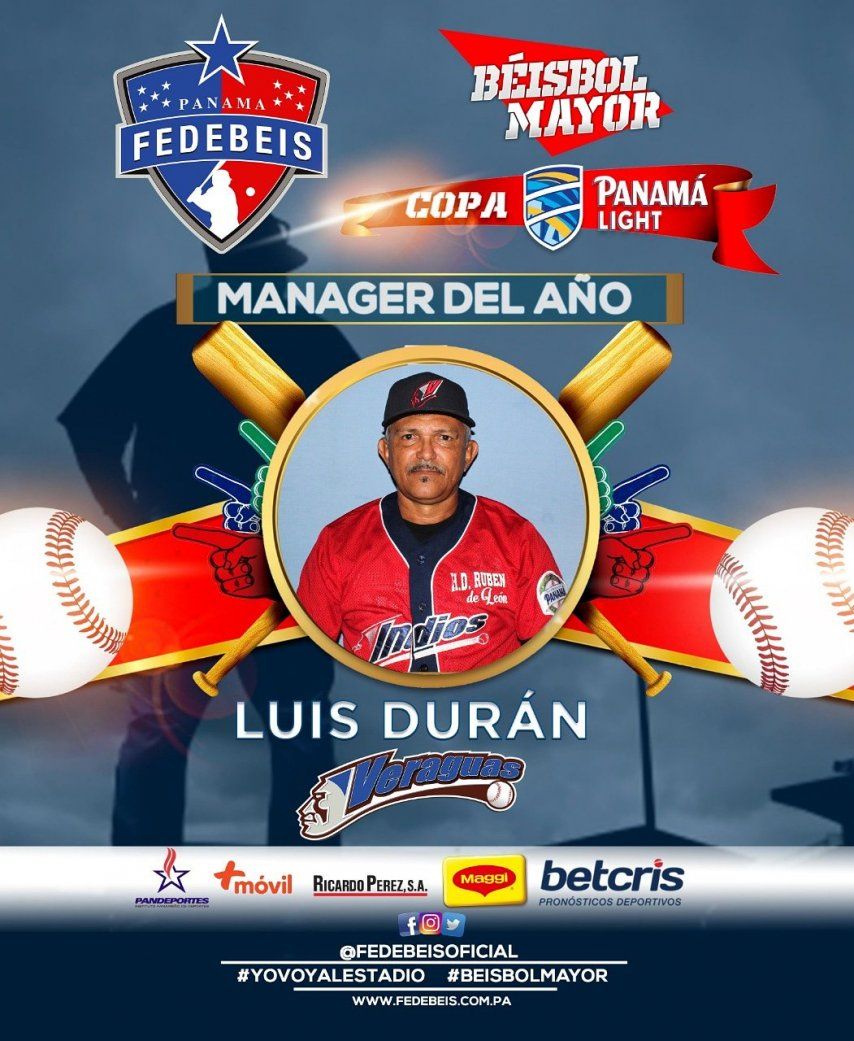 Luis Durán se gana el premio al Manager del Año