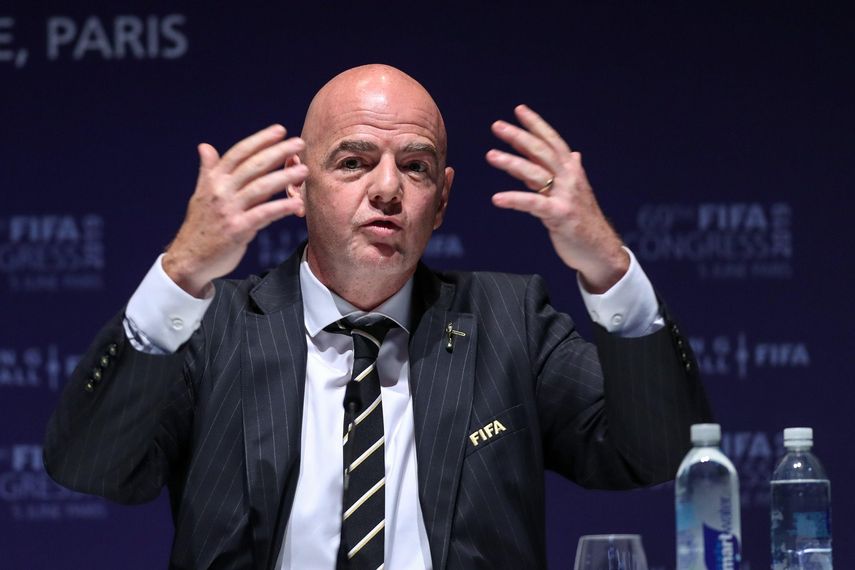 Gianni Infantino envía mensaje de apoyo a Luis Díaz