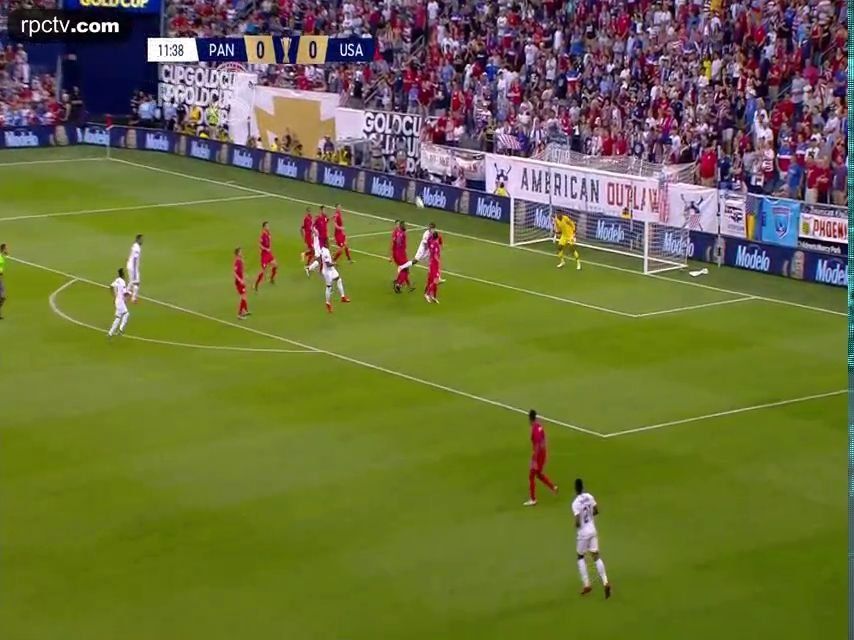 Panamá cayó ante USA y jugará ante Jamaica en los cuartos de final