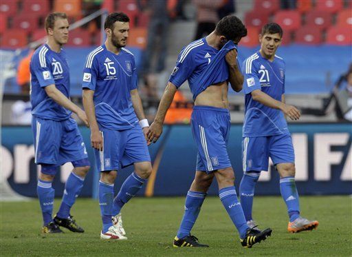 Mundial: Rehhagel trata de revivir esperanza de Grecia