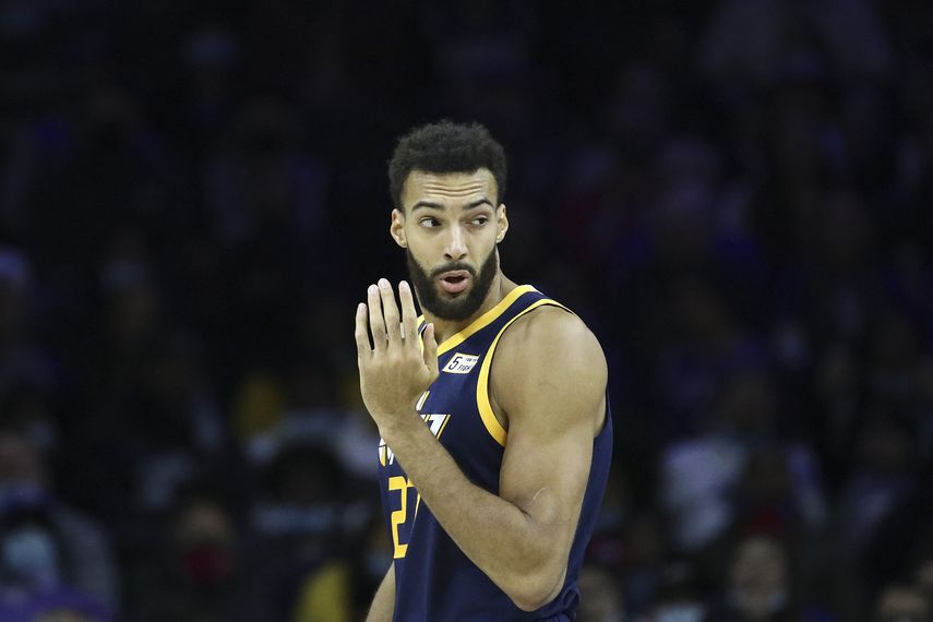 NBA: Rudy Gobert y Conley se perderán el partido ante Phoenix Suns