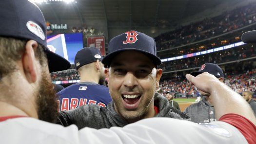 Medias Rojas vencen a campeones Astros y van a Serie Mundial