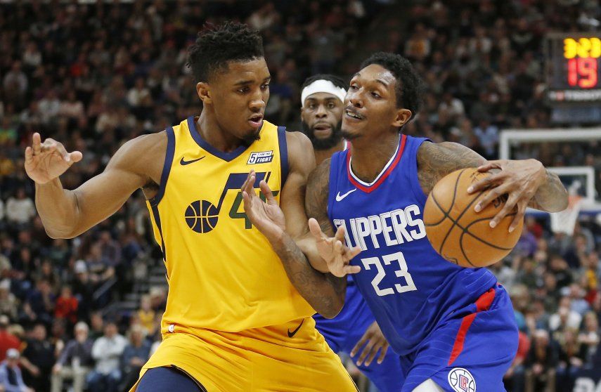 Mitchell anota 23 y Jazz frena marcha de los Clippers