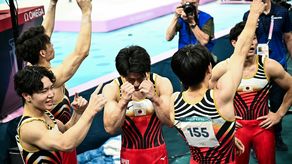 París 2024: Japón consigue oro en la gimnasia masculina por equipos