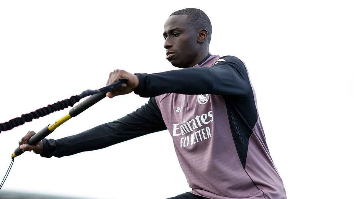 Eduardo Camavinga, Ferland Mendy y David Alaba entrenaron con el grupo Eduardo Camavinga, Ferland Mendy y David Alaba entrenaron con el grupo