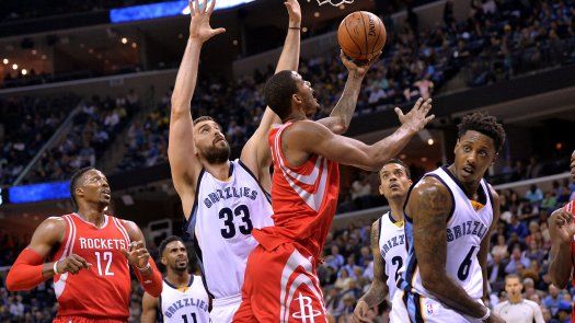 Gasol con triple doble, Grizzlies vencen a Rockets