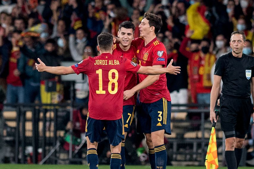 Morata mete a España en el Mundial y envía a Suecia a la repesca
