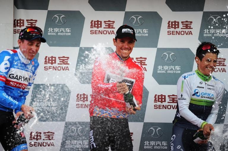 Gilbert gana la Vuelta a Pekín, el colombiano Chaves tercero