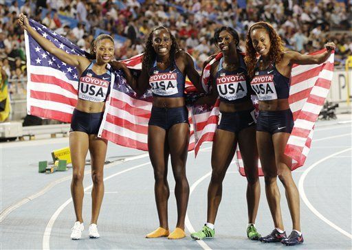 Mundial: EEUU gana los 4x400 para mujeres