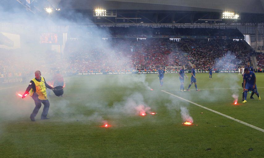 La UEFA abre expediente disciplinario a Croacia
