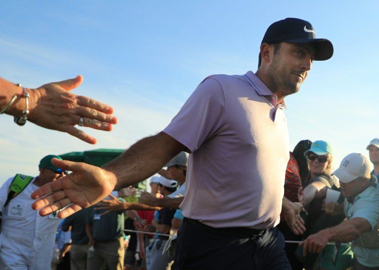 El italiano Molinari se apodera de la cima en el Masters de Augusta