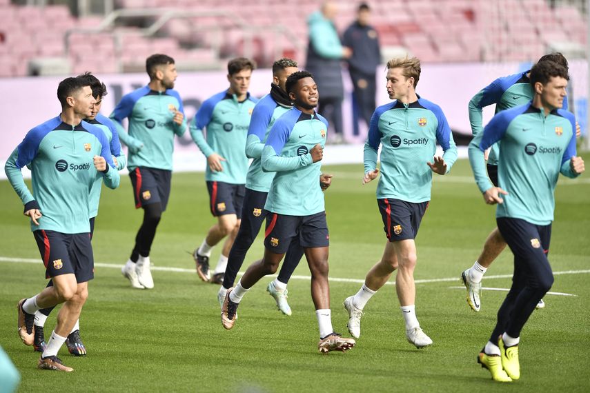 Alineación del FC Barcelona para la final de la Supercopa