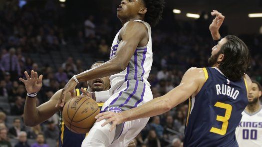 Con 34 de Mitchell, Jazz doblega a Kings