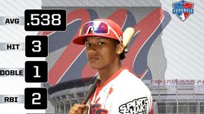 Béisbol Juvenil 2023: Omar Reluz MVP de la fecha 3