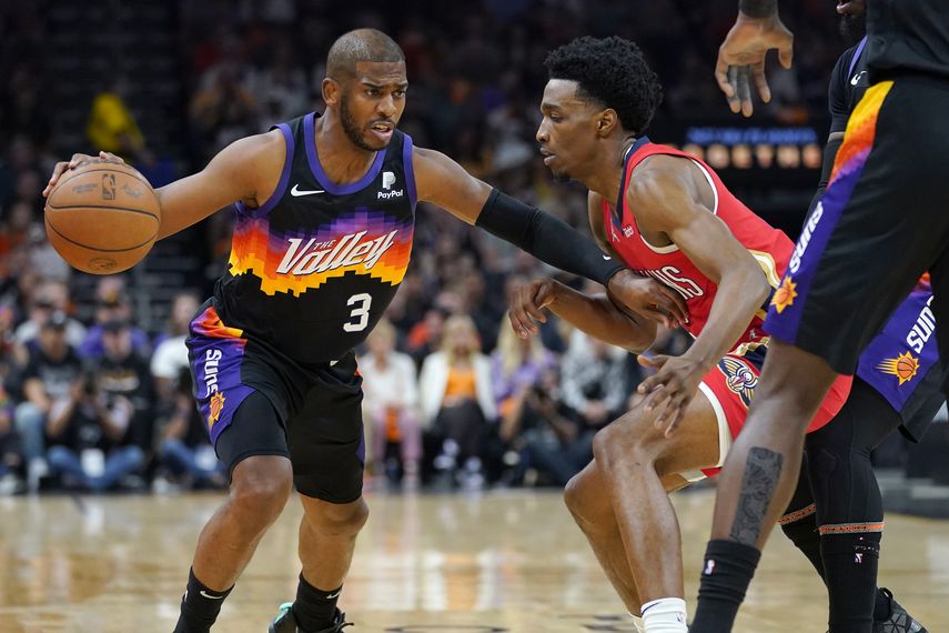 NBA: Chris Paul y los Suns vencen a Pelicans en el juego 1 de los playoffs