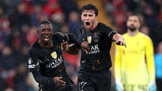 Champions League: PSG se paseó en Anfield para avanzar a semifinales