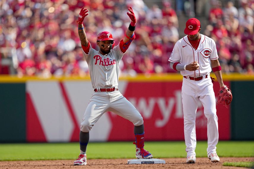 &nbsp;MLB: Edmundo Sosa sale del partido con molestias