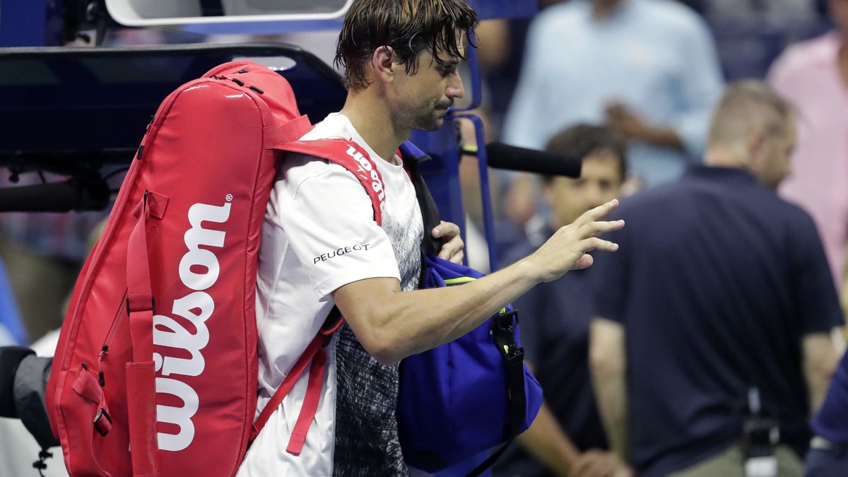 Nadal vê Ferrer abandonar em seu último jogo em Grand Slam e