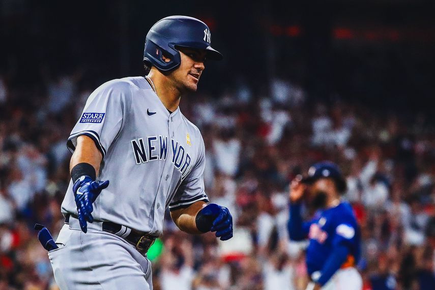 MLB: Jasson Domínguez con vuelacercas y Yankees barre a los Astros