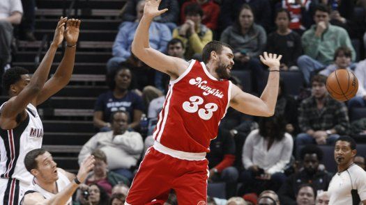 Gasol destaca en la prórroga; Grizzlies derrotan al Heat
