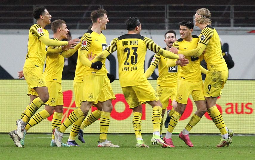 El Borussia Dortmund firma remontada ante el Eintracht Frankfurt
