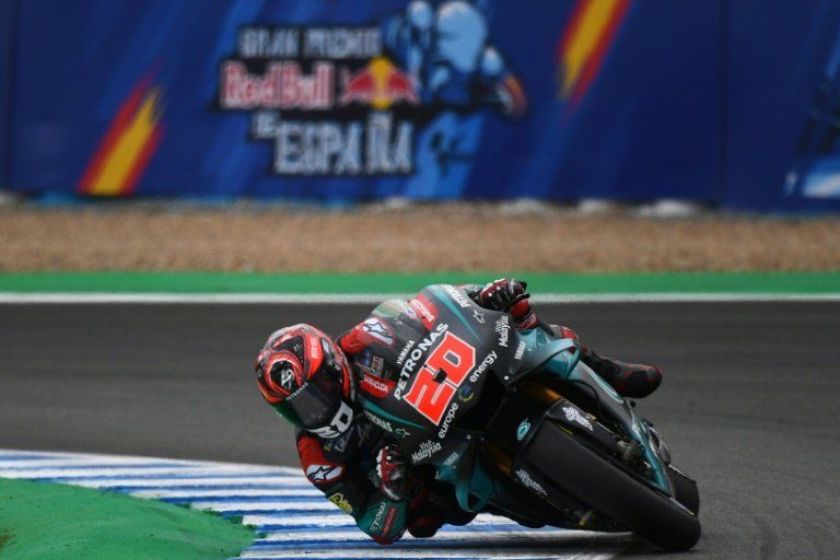 Quartararo sorprende y saldrá primero en el GP de España