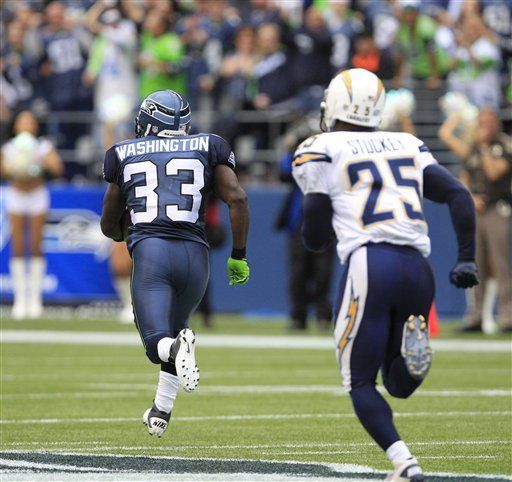 NFL: Seahawks 27, Chargers 20; Washington salva a Seattle