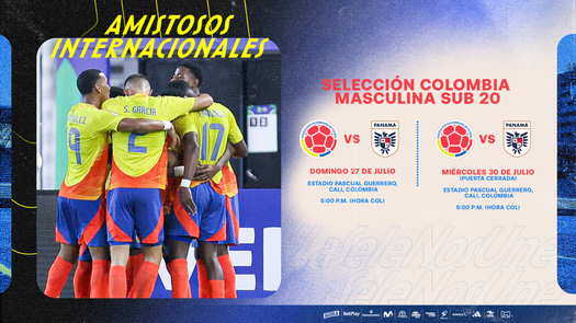 Panamá Sub-20 jugará dos amistosos frente a Colombia en el Estadio Pascual Guerrero