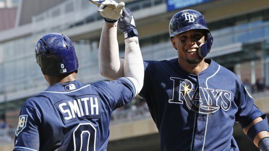 Rays hacen 15 carreras en últimos tres innings ante Mellizos