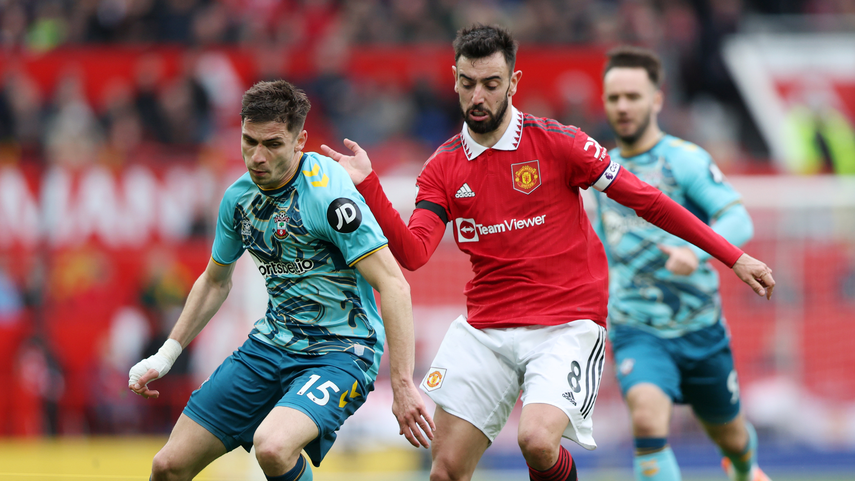 Manchester United deja puntos en el camino ante el Southampton