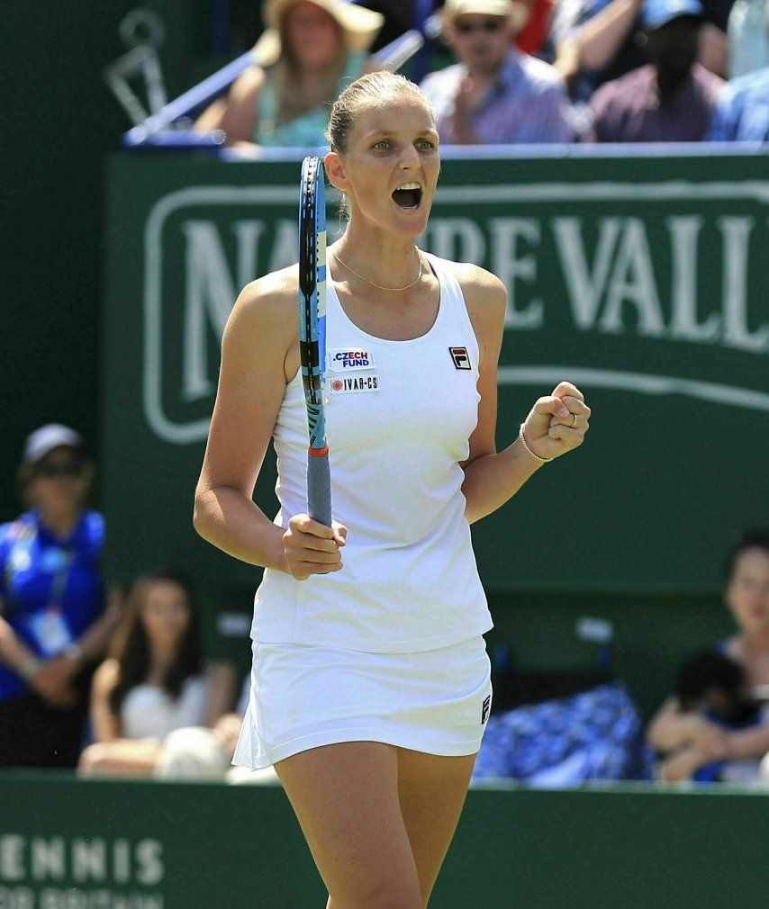 Pliskova vence a Kerber en final de Eastbourne