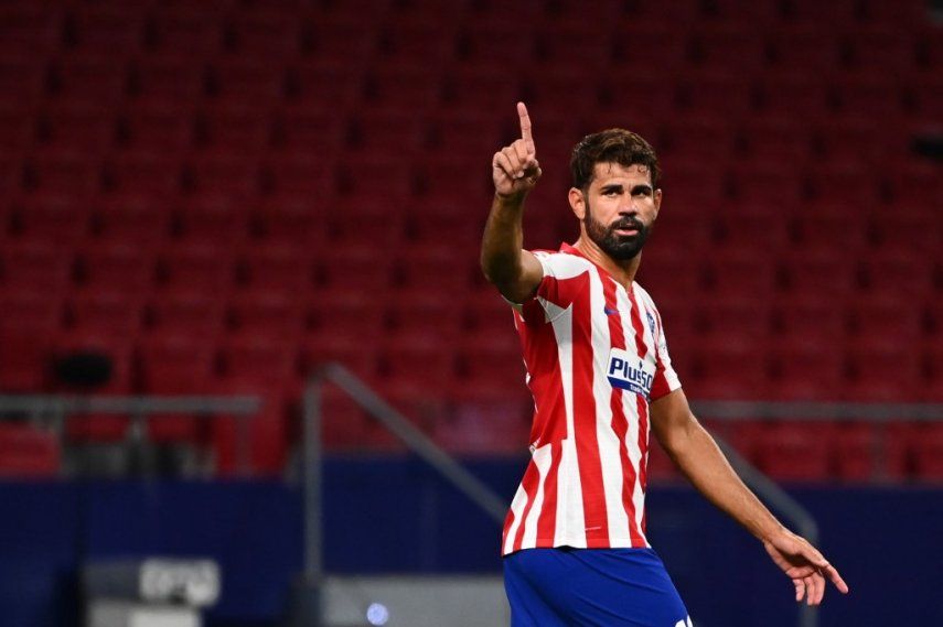 Los atléticos Diego Costa y Santiago Arias dan positivo al coronavirus