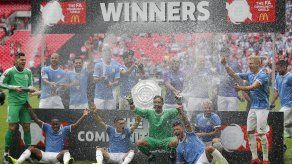 Manchester City vence al Liverpool en la Community Shield