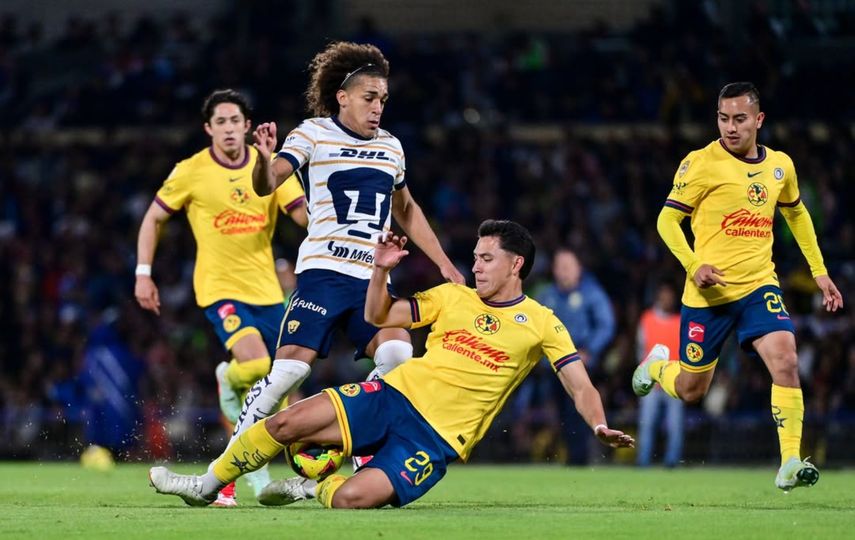 Pumas de Adalberto Carrasquilla cae ante América