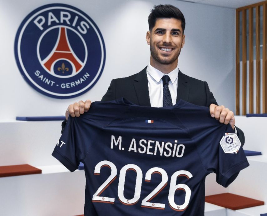 El PSG anuncia oficialmente a Marco Asensio como nuevo refuerzo