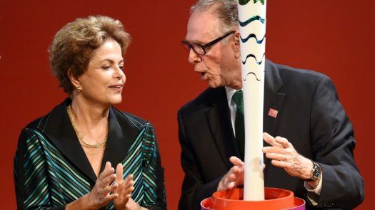 Dilma Rousseff no acudirá a Grecia para el encendido de la llama olímpica