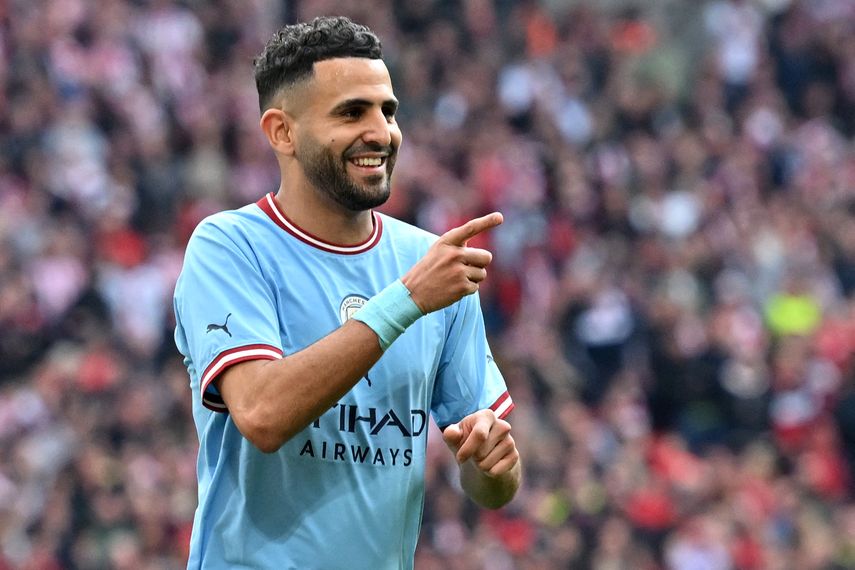 Manchester City se clasifica a la final de la FA Cup con Hat Trick de Mahrez