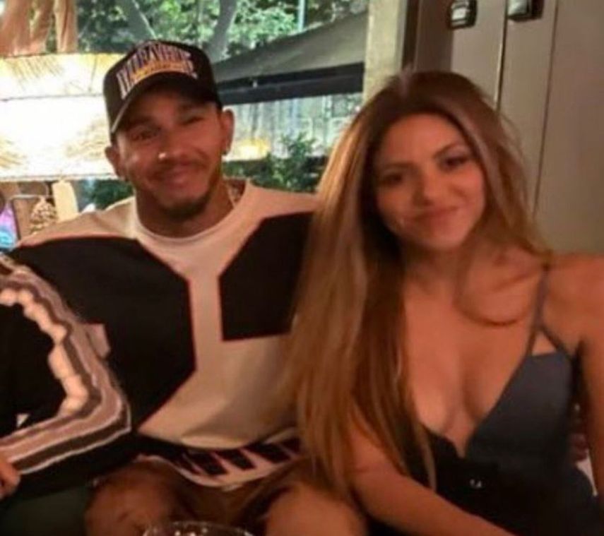 Lewis Hamilton y Shakira: ¿Amistad o posible romance?